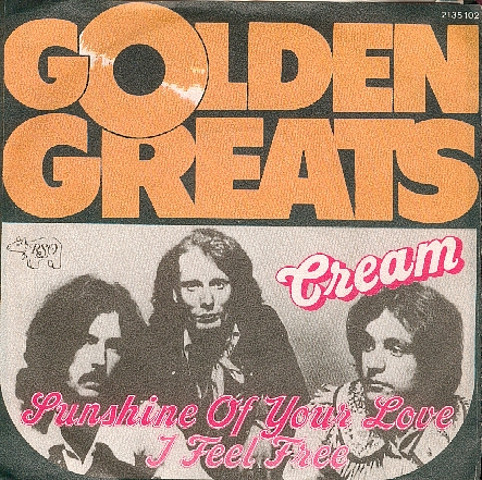 CREAM - Sunshine Of Your Love / I Feel Free cover 