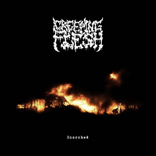 CREEPING FLESH - Scorched cover 