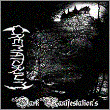 CREMATORIUM (CA) - Dark Manifestation cover 