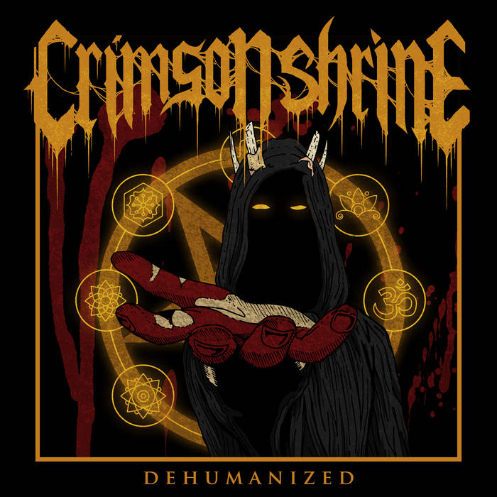 CRIMSON SHRINE - Dehumanized cover 