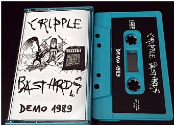 CRIPPLE BASTARDS - Demo 1989 cover 
