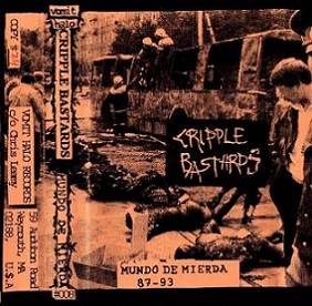 CRIPPLE BASTARDS - Mundo de mierda cover 