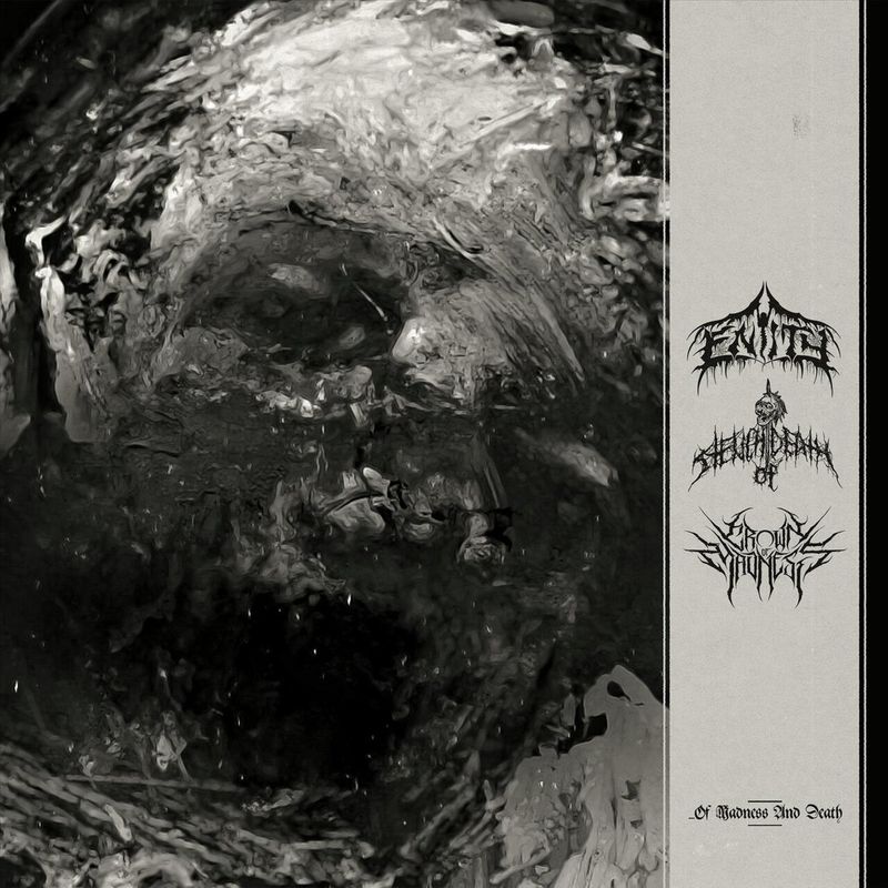 CROWN OF MADNESS - .​.​.​of Madness and Death cover 