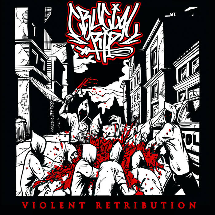 CRUCIAL RIP - Violent Retribution cover 
