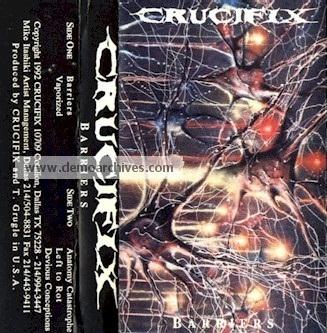 CRUCIFIX - Barriers cover 