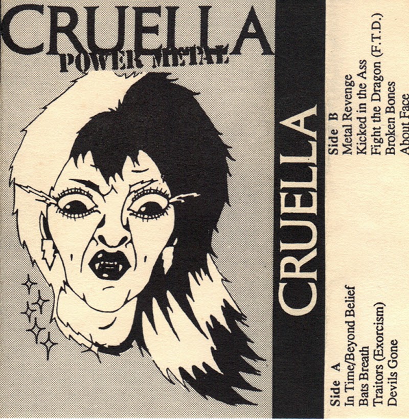 CRUELLA - Power Metal cover 