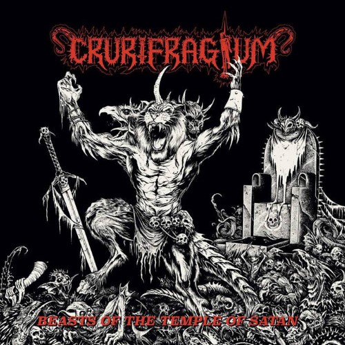 CRURIFRAGIUM - Beasts of the Temple of Satan cover 
