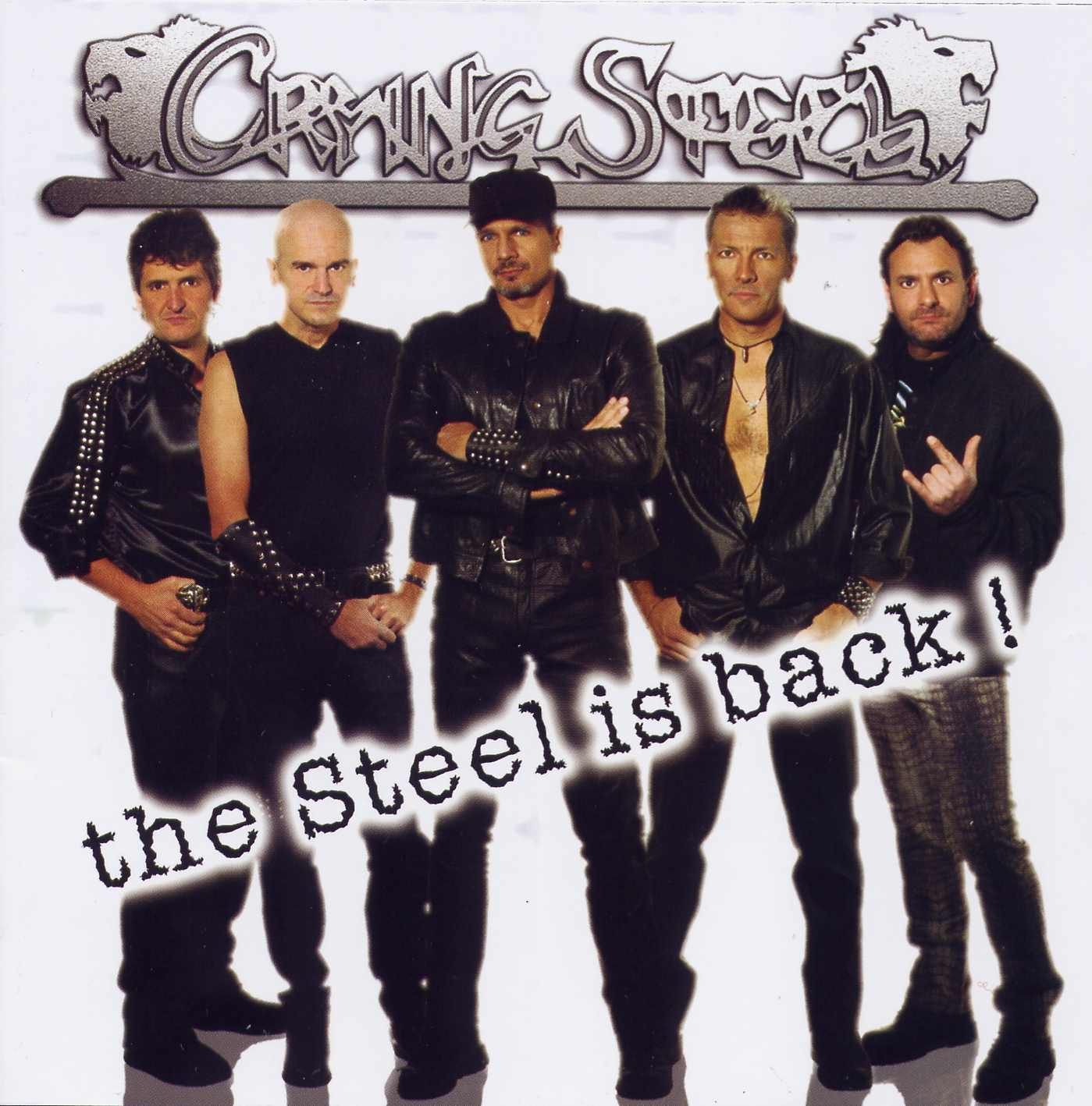 CRYING STEEL - The Steel Is Back cover 