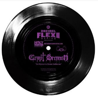 CRYPT SERMON - De Mysteriis Doom Sathanas cover 