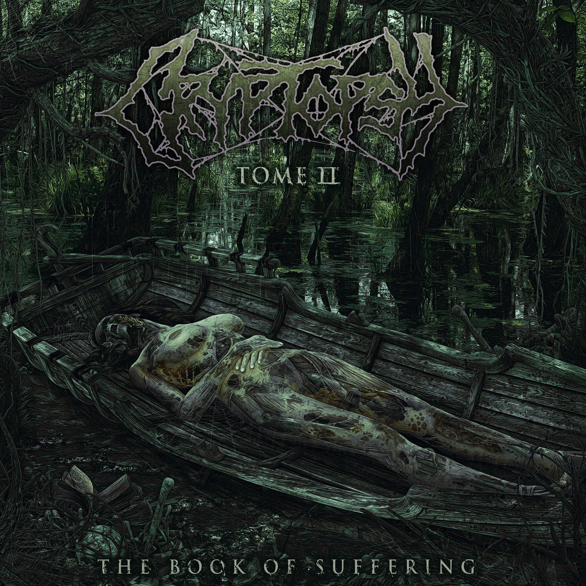 CRYPTOPSY - The Book of Suffering - Tome II cover 