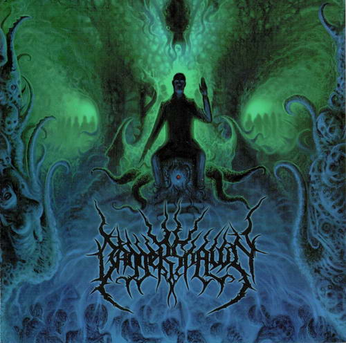 DAGGERSPAWN - Suffering upon the Throne of Depravity cover 