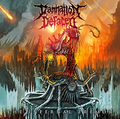DAMNATION DEFACED - The Infernal Tremor cover 