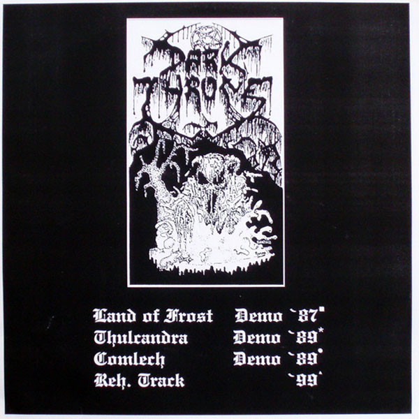 DARKTHRONE - Land Of Frost / Thulcandra / Cromlech / Reh. Track cover 