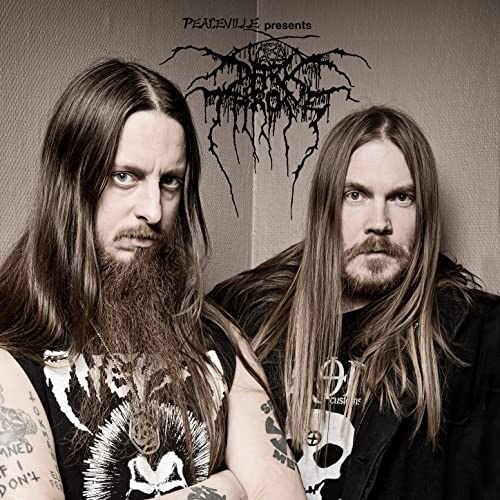 DARKTHRONE - Peaceville Presents... Darkthrone cover 