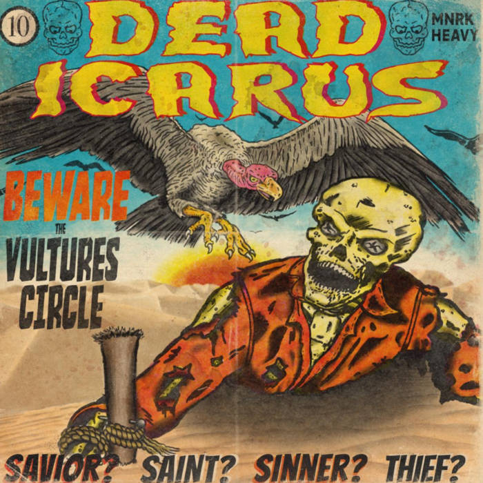 DEAD ICARUS - The Vultures Circle cover 