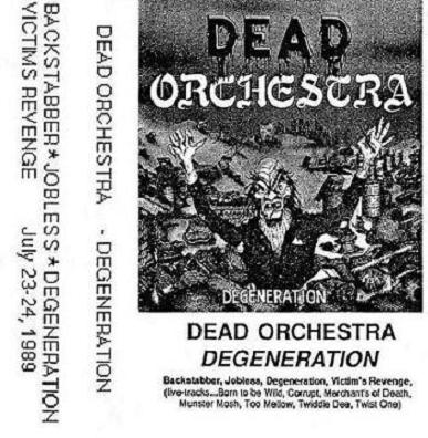 DEAD ORCHESTRA - Degeneration cover 