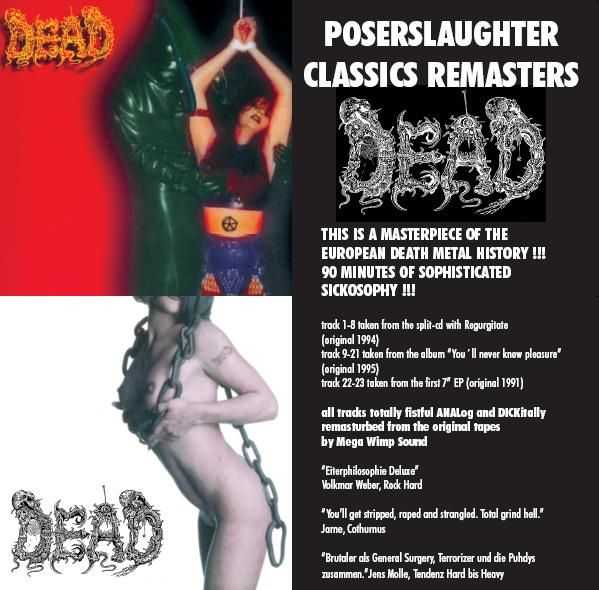 DEAD - Poserslaughter Classics Remasters cover 
