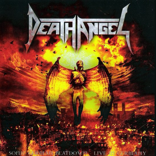 DEATH ANGEL - Sonic Beatdown - Live in Germany cover 