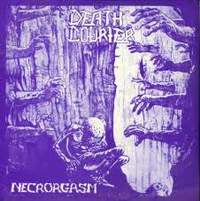 DEATH COURIER - Necrorgasm cover 