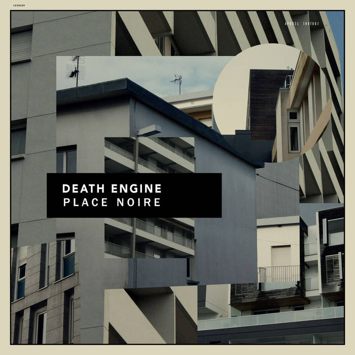 DEATH ENGINE - Place Noire cover 
