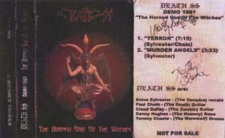 DEATH SS - Horned God of the Witches cover 