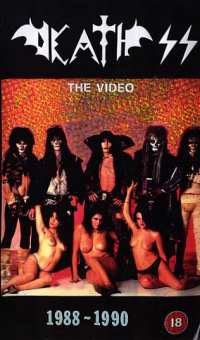 DEATH SS - The Video 1988-1990 cover 