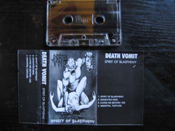 DEATH VOMIT - Spirit Of Blasphemy cover 