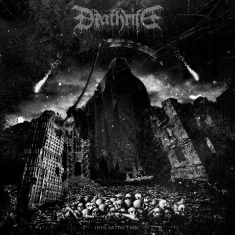 DEATHRITE - Into Extinction cover 