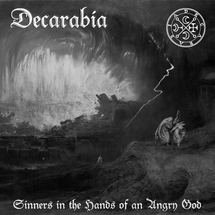 DECARABIA (NH) - Sinners In The Hands Of An Angry God cover 