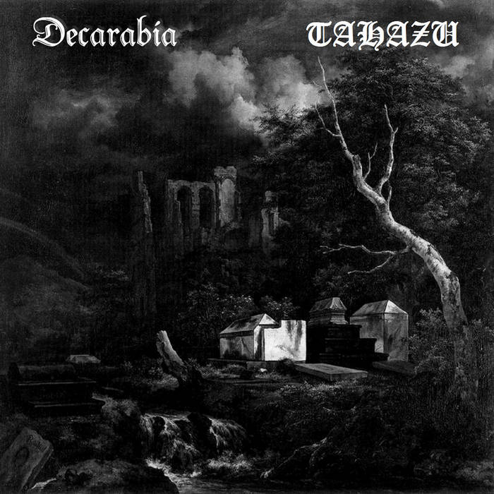 DECARABIA (NH) - Visions Of Ruination (with Tahazu) cover 