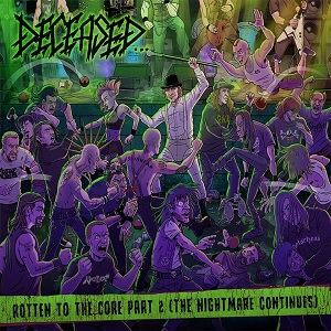 DECEASED - Rotten to the Core Part 2 (The Nightmare Continues) cover 