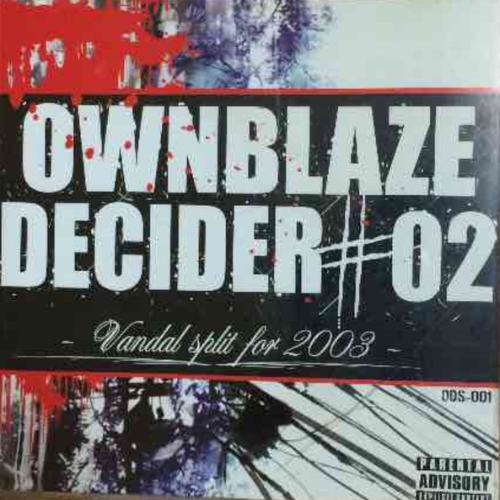 DECIDER#02 - Vandal Split For 2003 cover 