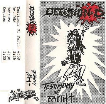 DECISION D - Testimony of Faith cover 