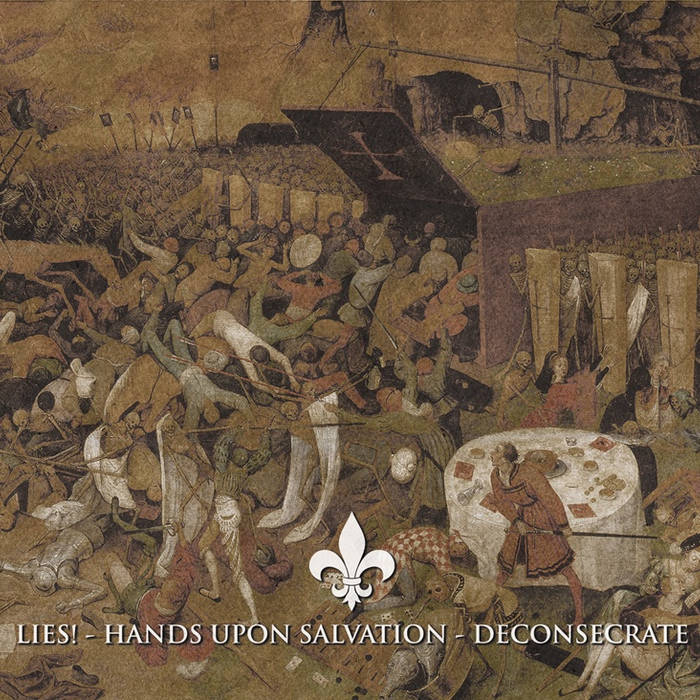 DECONSECRATE - Lies! - Hands Upon Salvation - Deconsecrate cover 