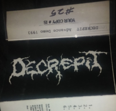DECREPIT  (OH) - Advance Demo 1993 cover 