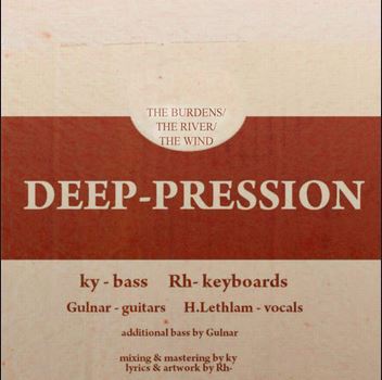 DEEP-PRESSION - The Burdens / The River / The Wind EP cover 