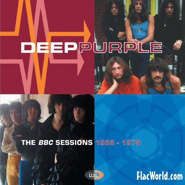 DEEP PURPLE - BBC Sessions 1968-1970 cover 