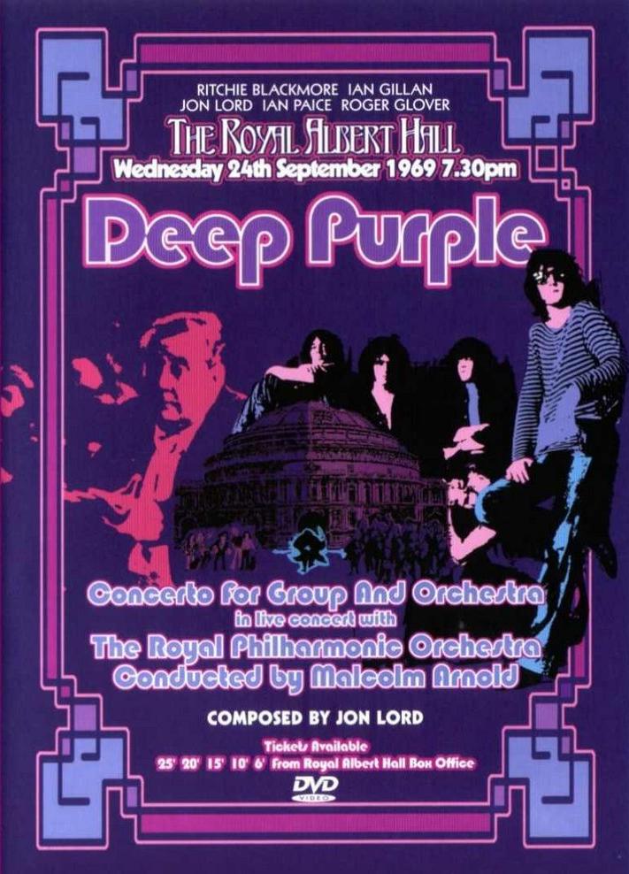 DEEP PURPLE - Concerto For Group And Orchestra cover 