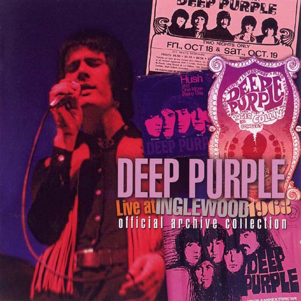 DEEP PURPLE - Live At Inglewood 1968 cover 
