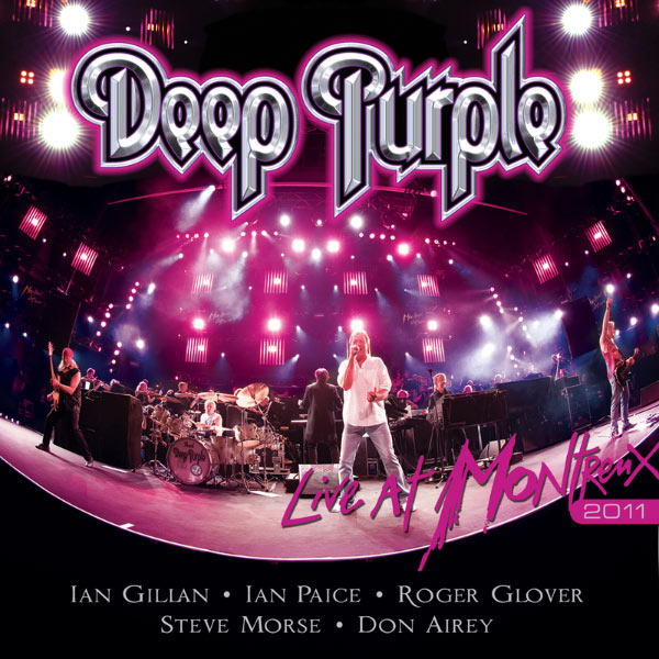 DEEP PURPLE - Live At Montreux 2011 cover 