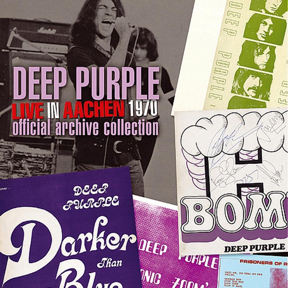 DEEP PURPLE - Live In Aachen 1970 cover 