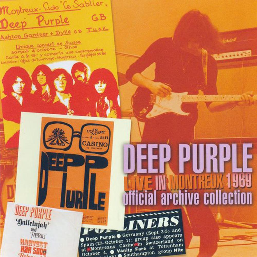 DEEP PURPLE - Live In Montreux 1969 (Kneel & Pray) cover 