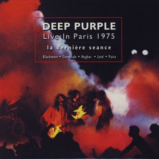 DEEP PURPLE - Live In Paris 1975: La Dernière Séance cover 