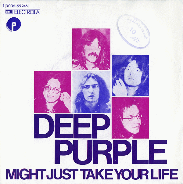 DEEP PURPLE - Might Just Take Your Life cover 
