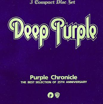 DEEP PURPLE - Purple Chronicle: The Best Selection Of 25th Anniversary cover 