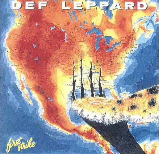 DEF LEPPARD - First Strike cover 