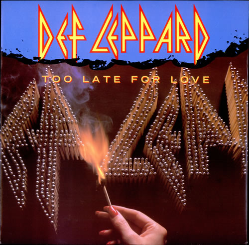 DEF LEPPARD - Too Late For Love cover 
