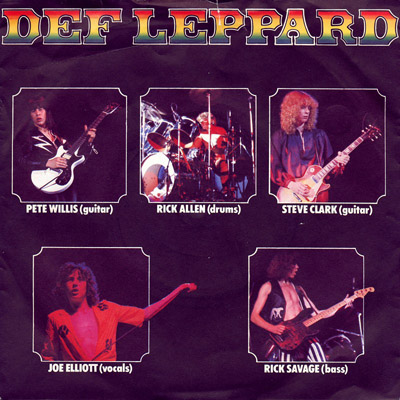 DEF LEPPARD - Wasted cover 