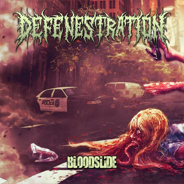 DEFENESTRATION - Bloodslide cover 