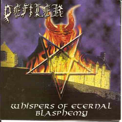DEFILER - Whispers Of Eternal Blasphemy cover 